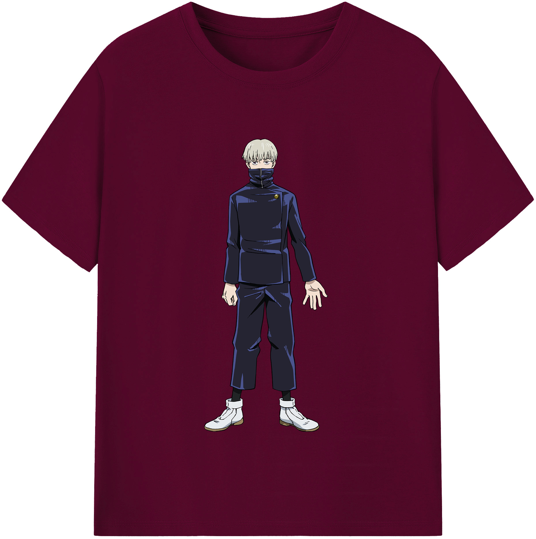 （画像用） 呪術廻戦 Jujutsu Kaisen レディースカジュアルプリントTシャツ（綿100％）